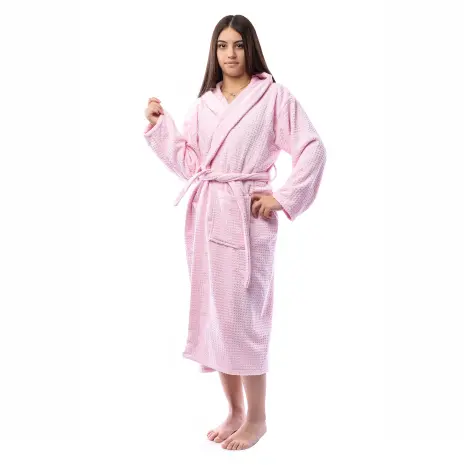 Юношески халат Елеганс - Розов - Юношески халат Елеганс - Розов