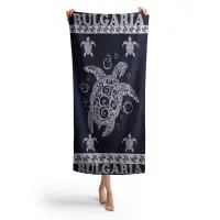 Плажна хавлия Мери-БГ 1303 - Плажна хавлия Мери-БГ 1303