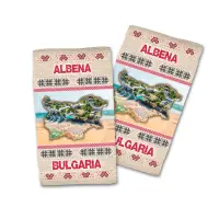 Сувенирна хавлиена кърпа Черноморие 4089 - Сувенирна хавлиена кърпа Черноморие 4089