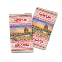 Сувенирна хавлиена кърпа Черноморие 4094 - Сувенирна хавлиена кърпа Черноморие 4094