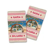 Сувенирна хавлиена кърпа Черноморие 4097 - Сувенирна хавлиена кърпа Черноморие 4097