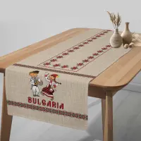 Тишлайфер за маса с български шевици 4134 - Тишлайфер за маса с български шевици 4134