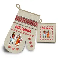 Комплект ръкохватки с български шевици 4222 - Комплект ръкохватки с български шевици 4222