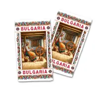 Сувенирна кърпа - Бит, традиции, обичаи. 4248 - Сувенирна кърпа - Бит, традиции, обичаи. 4248
