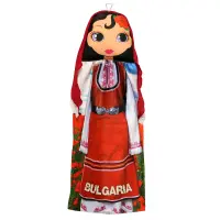 Сувенирна хавлиена кърпа тип кукла 4255 - Сувенирна хавлиена кърпа тип кукла 4255