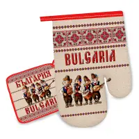 Комплект ръкохватки с български шевици 4293 - Комплект ръкохватки с български шевици 4293
