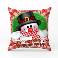 Декоративна възглавница с коледни мотиви - 2339 - Декоративна възглавница с коледни мотиви - 2339
