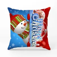 Декоративна възглавница с коледни мотиви - 2345 - Декоративна възглавница с коледни мотиви - 2345