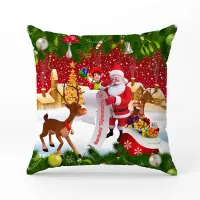 Декоративна възглавница с коледни мотиви - 2347 - Декоративна възглавница с коледни мотиви - 2347