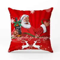 Декоративна възглавница с коледни мотиви - 2349 - Декоративна възглавница с коледни мотиви - 2349