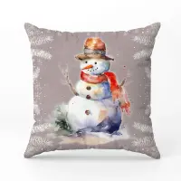 Декоративна възглавница с коледни мотиви - 2353 - Декоративна възглавница с коледни мотиви - 2353