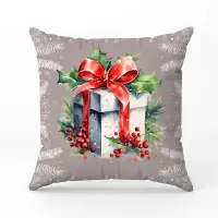 Декоративна възглавница с коледни мотиви - 2354 - Декоративна възглавница с коледни мотиви - 2354