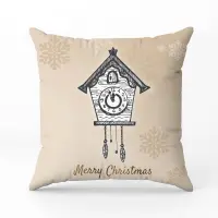 Декоративна възглавница с коледни мотиви - 2361 - Декоративна възглавница с коледни мотиви - 2361