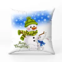 Декоративна възглавница с коледни мотиви - 2365 - Декоративна възглавница с коледни мотиви - 2365