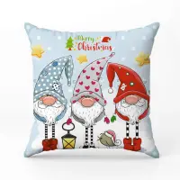 Декоративна възглавница с коледни мотиви - 2369 - Декоративна възглавница с коледни мотиви - 2369