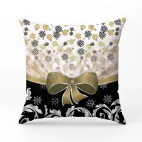 Декоративна възглавница с коледни мотиви - 2377 - Декоративна възглавница с коледни мотиви - 2377