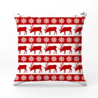 Декоративна възглавница с коледни мотиви - 2382 - Декоративна възглавница с коледни мотиви - 2382