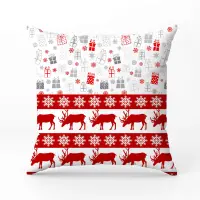 Декоративна възглавница с коледни мотиви - 2383 - Декоративна възглавница с коледни мотиви - 2383