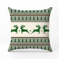 Декоративна възглавница с коледни мотиви - 2397 - Декоративна възглавница с коледни мотиви - 2397