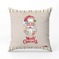 Декоративна възглавница с коледни мотиви - 5301 - Декоративна възглавница с коледни мотиви - 5301