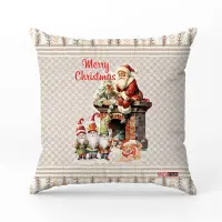 Декоративна възглавница с коледни мотиви - 5306 - Декоративна възглавница с коледни мотиви - 5306