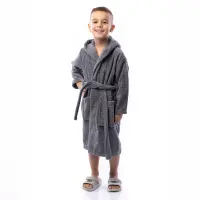 Детски халат Елеганс - Сив - 2715 | Детски халат Елеганс - Сив - 2715