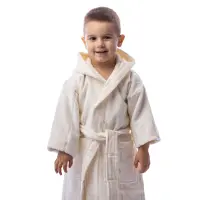 Детски халат нишка - крем - 610 | Детски халат нишка - крем - 610