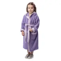 Детски халат Вивиен - Лилаво - Детски халат Вивиен - Лилаво