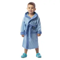 Детски халат Вивиен - Светло синьо - 1256 | Детски халат Вивиен - Светло синьо - 1256