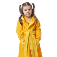 Детски халат Вивиен - Жълто - 1252 | Детски халат Вивиен - Жълто - 1252
