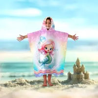 Детско хавлиено пончо - 5045 - Детско хавлиено пончо - 5045