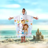 Детско хавлиено пончо - 5046 - Детско хавлиено пончо - 5046