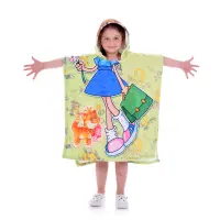 Детско пончо - Малка ученичка - Детско пончо - Малка ученичка