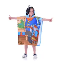 Детско пончо - Морски Пират - Детско пончо - Морски Пират