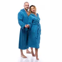 Халат Елеганс - Морско синьо - дамски - 2643 | Халат Елеганс - Морско синьо - дамски - 2643