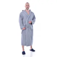 Халат Маер - Сив - мъжки - 1203 | Халат Маер - Сив - мъжки - 1203