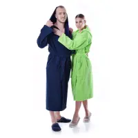 Халат Маер - Тъмно синьо - мъжки - Халат Маер - Тъмно синьо - мъжки