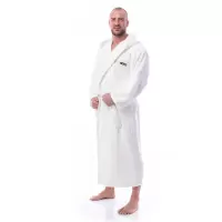 Халат Микропамук - крем - мъжки - Халат Микропамук - крем - мъжки