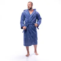 Халат нишка - Дънково - мъжки - Халат нишка - Дънково - мъжки