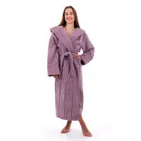 Халат нишка - Лилаво - дамски - Халат нишка - Лилаво - дамски