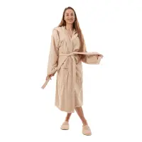 Халат Рипс - Капучино - дамски - 3701 | Халат Рипс - Капучино - дамски - 3701