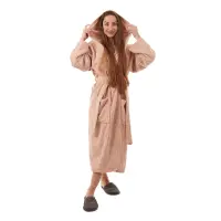 Халат Рипс - Пепел рози - дамски - 3715 | Халат Рипс - Пепел рози - дамски - 3715