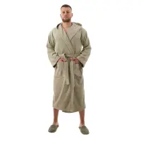 Халат Рипс - Светло зелен - мъжки - Халат Рипс - Светло зелен - мъжки
