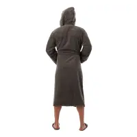 Халат Севи лого - MS - тъмно сив- мъжки - 3758 | Халат Севи лого - MS - тъмно сив- мъжки - 3758