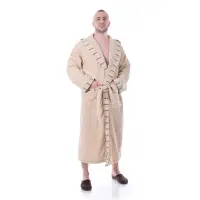 Халат Вивиен - Капучино - мъжки - 1104 | Халат Вивиен - Капучино - мъжки - 1104