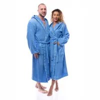 Халат Вивиен - Морско синьо - мъжки - Халат Вивиен - Морско синьо - мъжки