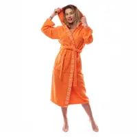 Халат Вивиен - Портокал - дамски - Халат Вивиен - Портокал - дамски