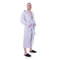 Халат Вивиен - Сив - мъжки - Халат Вивиен - Сив - мъжки