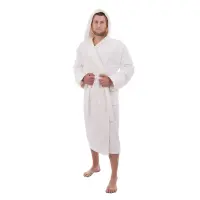 Халат ЖАКАРД - MS - Крем - мъжки - 3524 | Халат ЖАКАРД - MS - Крем - мъжки - 3524