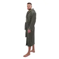 Халат ЖАКАРД - MS - Зелен - мъжки - 3549 | Халат ЖАКАРД - MS - Зелен - мъжки - 3549